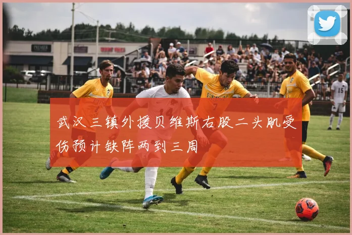 武汉三镇外援贝维斯右股二头肌受伤预计缺阵两到三周